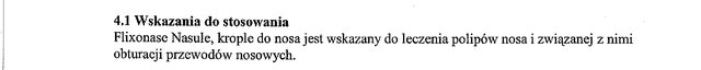 Wskazania wg ChPL