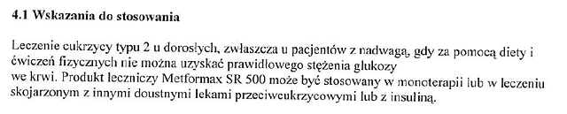 Wskazania wg ChPL