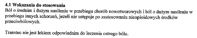 Wskazania wg ChPL