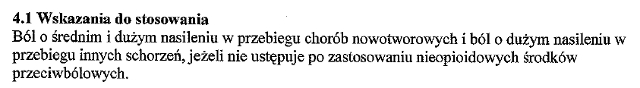 Wskazania wg ChPL